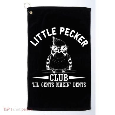 Little Pecker Club Woodpecker Golf Towel