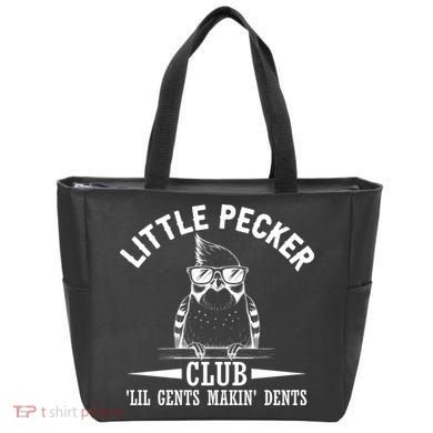 Little Pecker Club Woodpecker Tote Bag
