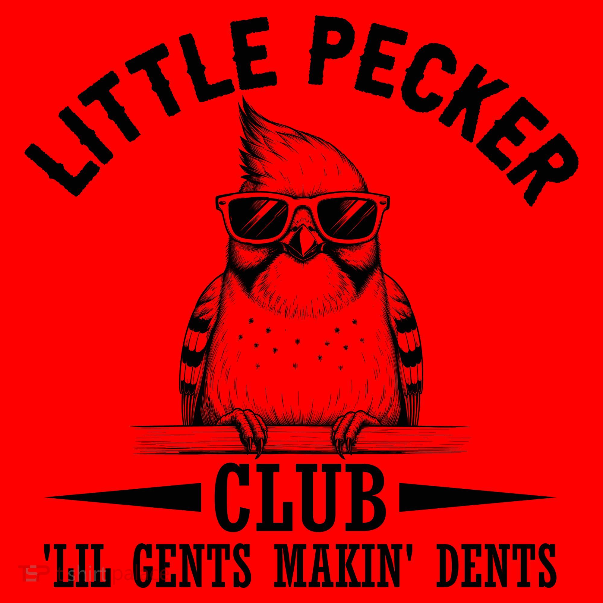Little Pecker Club Woodpecker Santa Hat