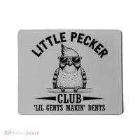 Little Pecker Club Woodpecker Mousepad thumb 0