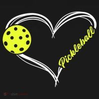 Love Pickleball Cute Pickleball Match, I Love Pickleball TShirt Women's Hoodie thumb 2