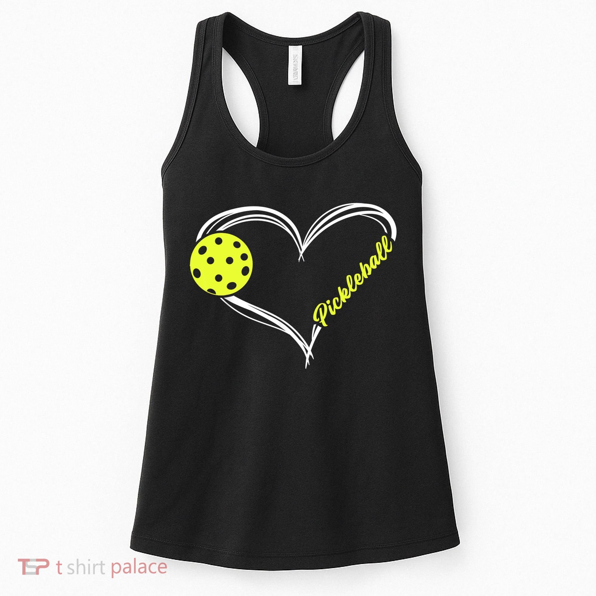 Love Pickleball Cute Pickleball Match, I Love Pickleball TShirt Women's Tank Top