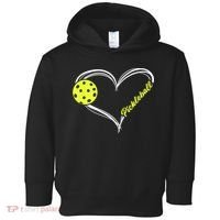 Love Pickleball Cute Pickleball Match, I Love Pickleball TShirt Toddler Hoodie thumb 0