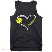 Love Pickleball Cute Pickleball Match, I Love Pickleball TShirt Tank Top thumb 0