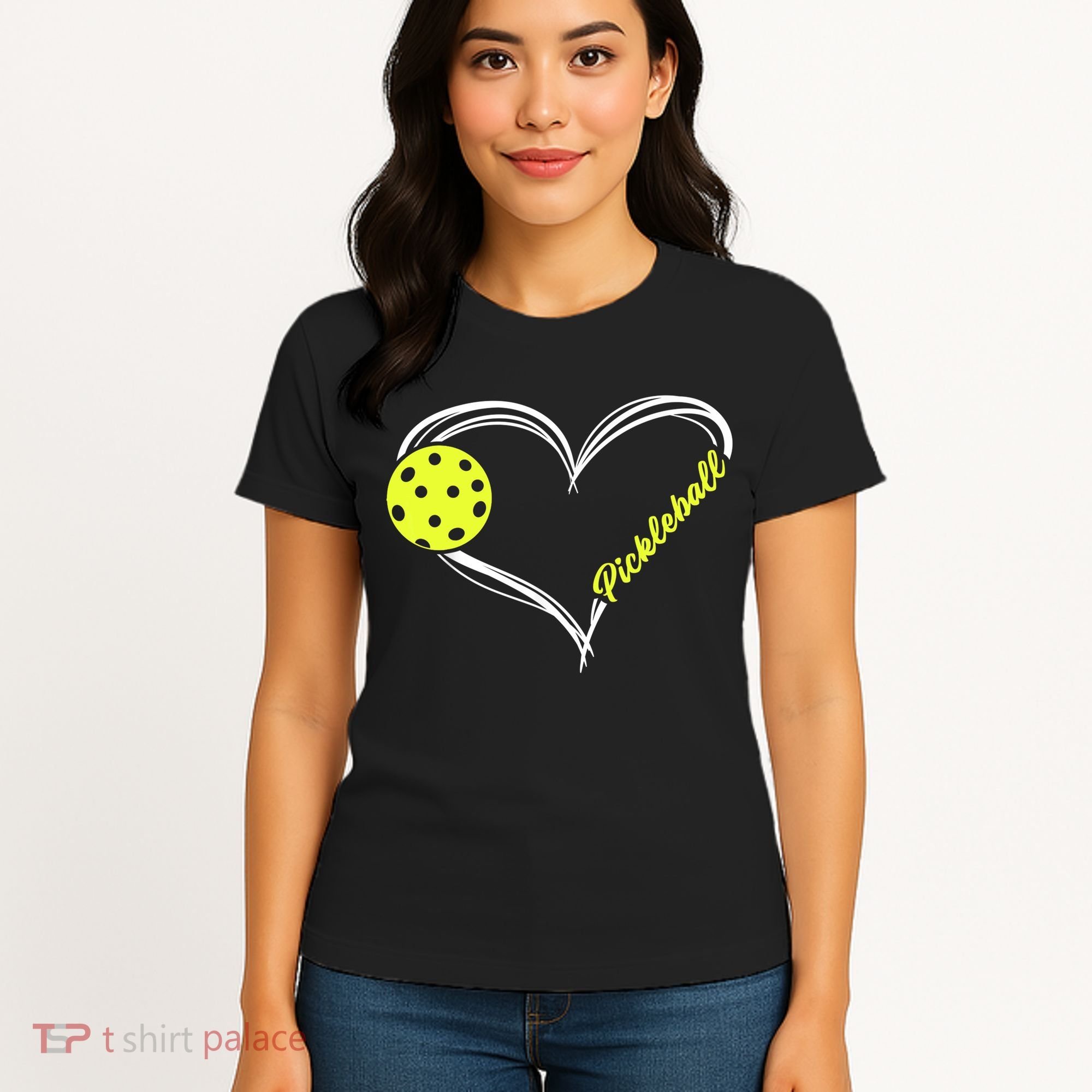 Love Pickleball Cute Pickleball Match, I Love Pickleball TShirt Women's T-Shirt
