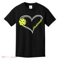 Love Pickleball Cute Pickleball Match, I Love Pickleball TShirt Kids T-Shirt thumb 0
