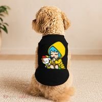 Luce Praying Catholic Pilgrim Vatican Anime Mascot 2025 Doggie Tank thumb 2