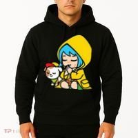 Luce Praying Catholic Pilgrim Vatican Anime Mascot 2025 Hoodie thumb 2