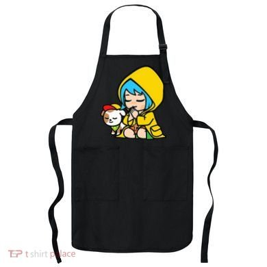 Luce Praying Catholic Pilgrim Vatican Anime Mascot 2025 Apron