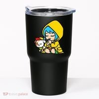 Luce Praying Catholic Pilgrim Vatican Anime Mascot 2025 Tumbler thumb 0