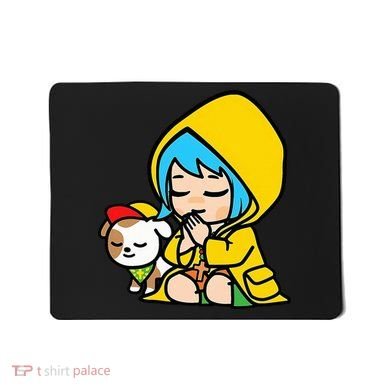 Luce Praying Catholic Pilgrim Vatican Anime Mascot 2025 Mousepad