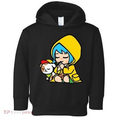 Luce Praying Catholic Pilgrim Vatican Anime Mascot 2025 Toddler Hoodie