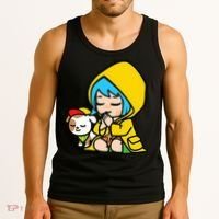 Luce Praying Catholic Pilgrim Vatican Anime Mascot 2025 Tank Top thumb 3