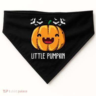Little Pumpkin Cute Halloween USA-Made Doggie Bandana