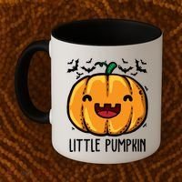 Little Pumpkin Cute Halloween Coffee Mug thumb 2
