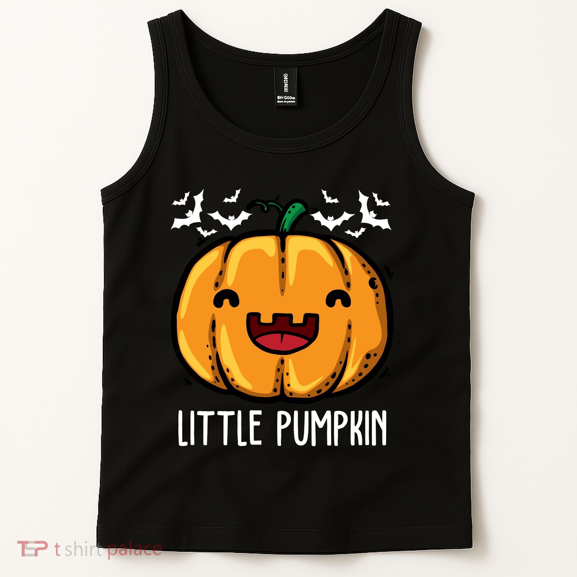 Little Pumpkin Cute Halloween Tank Top