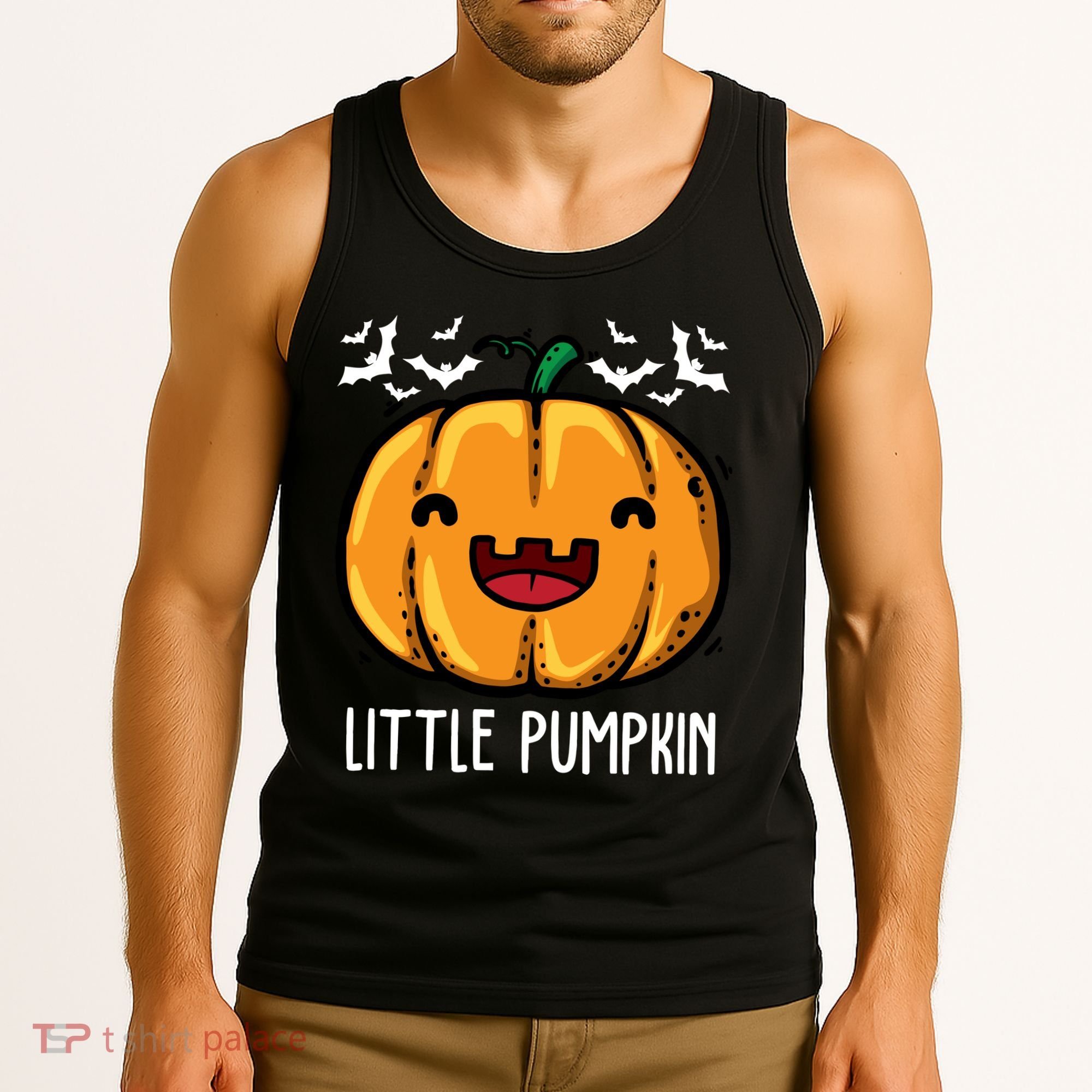 Little Pumpkin Cute Halloween Tank Top