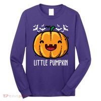 Little Pumpkin Cute Halloween Long Sleeve Shirt thumb 0
