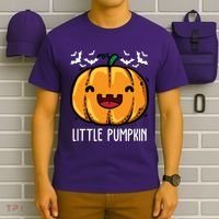 Little Pumpkin Cute Halloween T-Shirt thumb 6