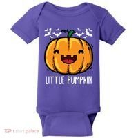 Little Pumpkin Cute Halloween Baby Bodysuit thumb 0