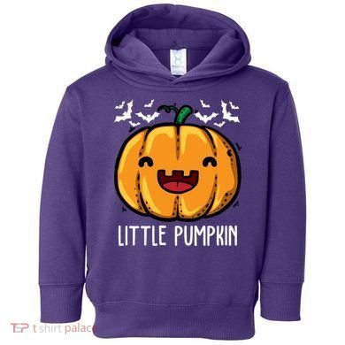 Little Pumpkin Cute Halloween Toddler Hoodie