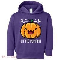 Little Pumpkin Cute Halloween Toddler Hoodie thumb 0