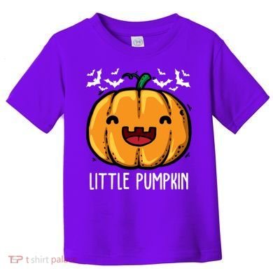Little Pumpkin Cute Halloween Toddler T-Shirt