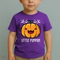 Little Pumpkin Cute Halloween Toddler T-Shirt thumb 2