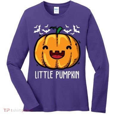 Little Pumpkin Cute Halloween Women's Long Sleeve Shirt