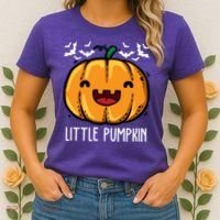 Little Pumpkin Cute Halloween Women's T-Shirt thumb 2