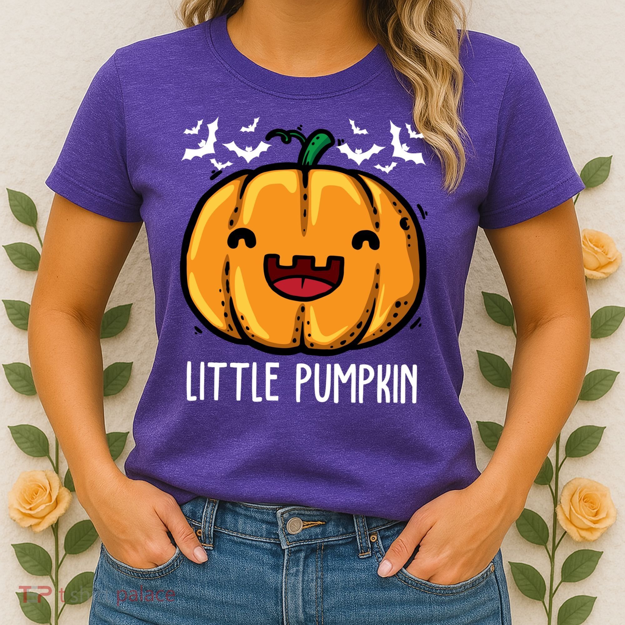 Little Pumpkin Cute Halloween Women's T-Shirt