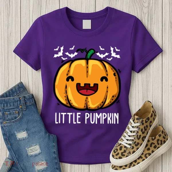Little Pumpkin Cute Halloween Women's T-Shirt
