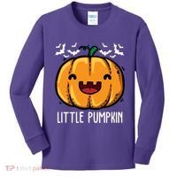Little Pumpkin Cute Halloween Kids Long Sleeve Shirt thumb 0