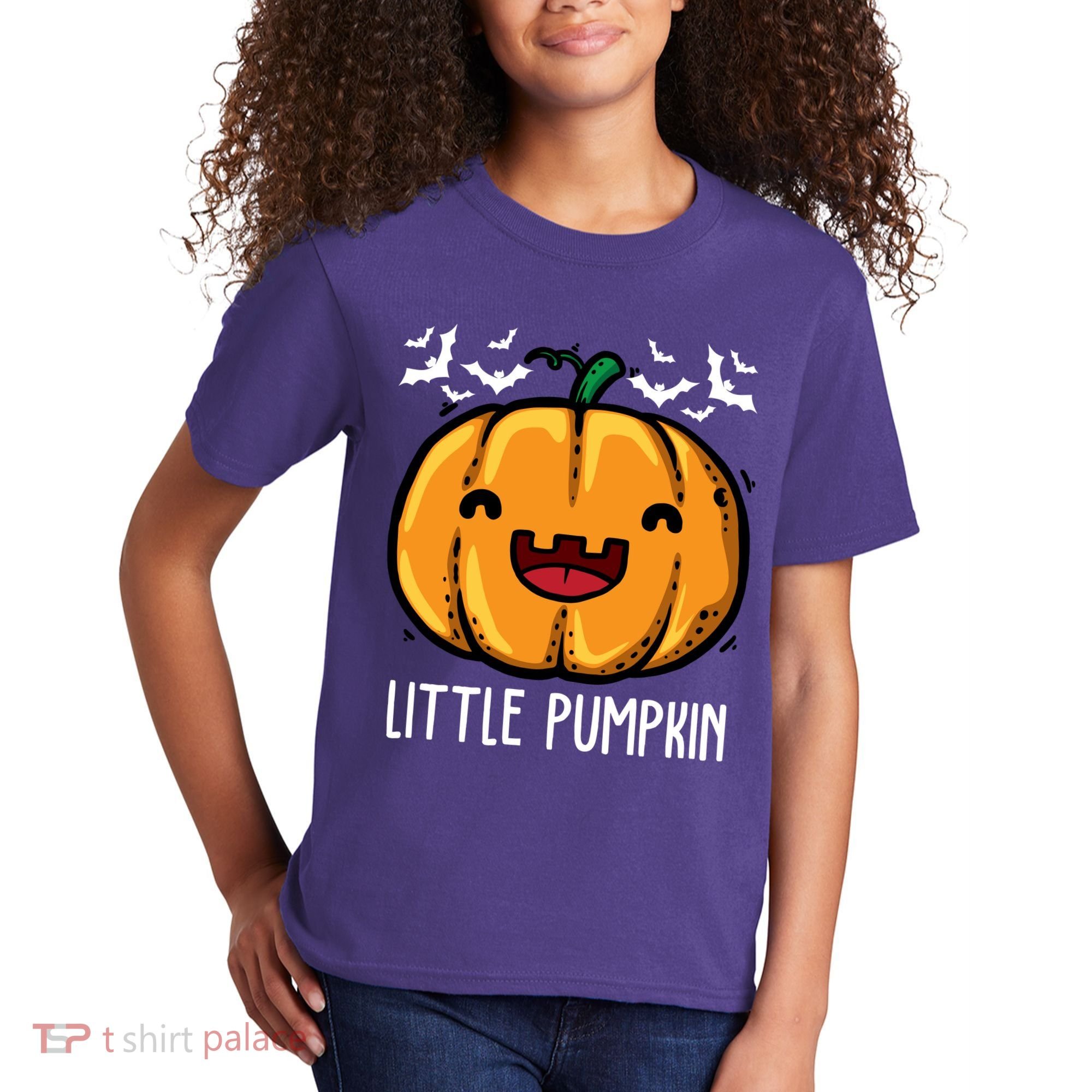 Little Pumpkin Cute Halloween Kids T-Shirt
