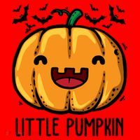 Little Pumpkin Cute Halloween Santa Hat thumb 1