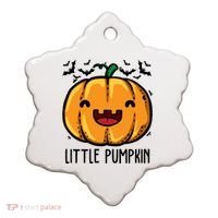 Little Pumpkin Cute Halloween Ceramic Ornament thumb 0