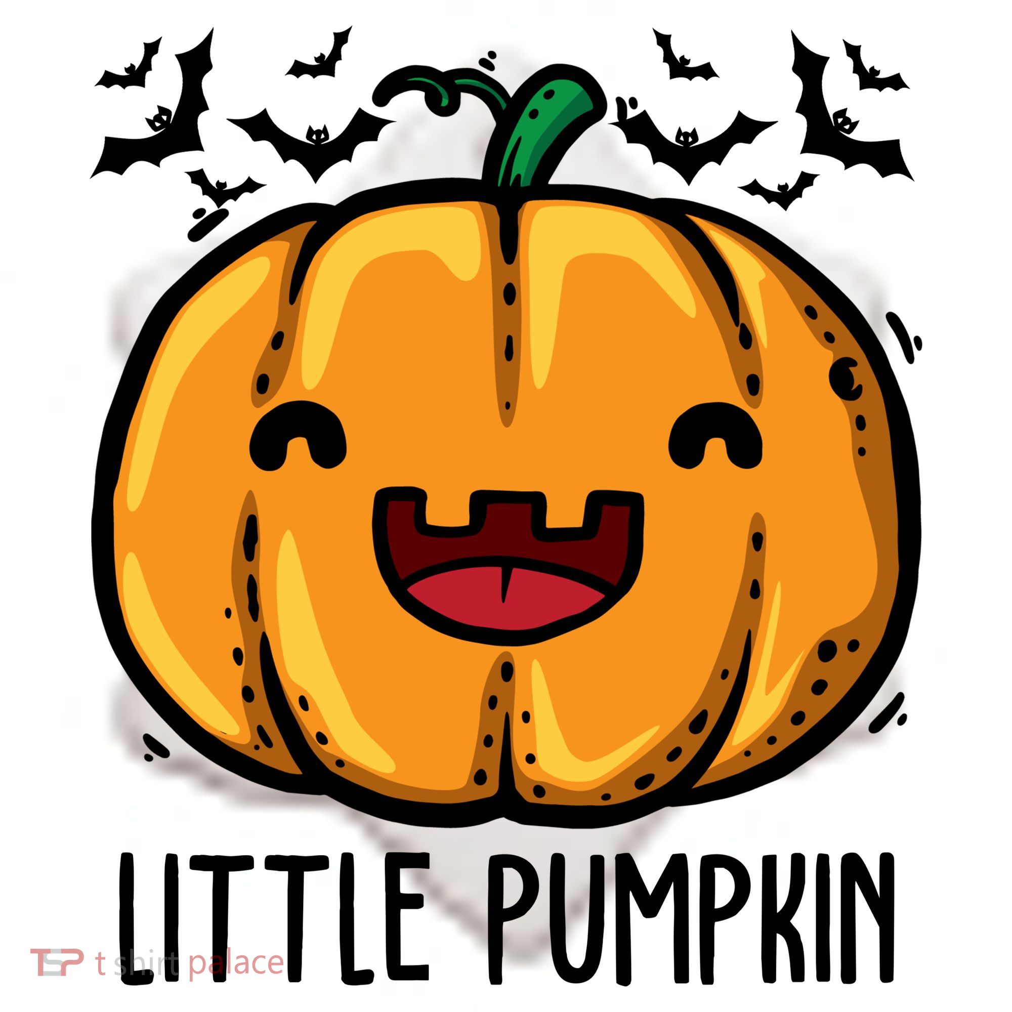 Little Pumpkin Cute Halloween Ceramic Ornament