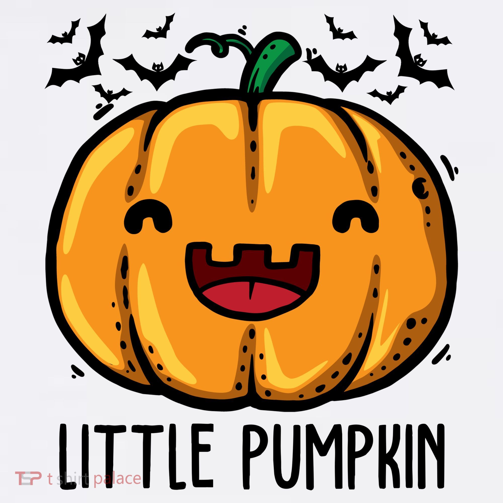 Little Pumpkin Cute Halloween Comfort Colors Garment-Dyed Hooded Sweatshirt