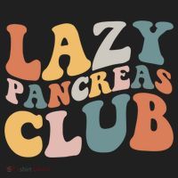 Lazy Pancreas Club Retro Groovy Diabetes Awareness Funny Gift Hat thumb 2