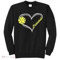 I Love Pickleball Cute Match Sweatshirt thumb 0
