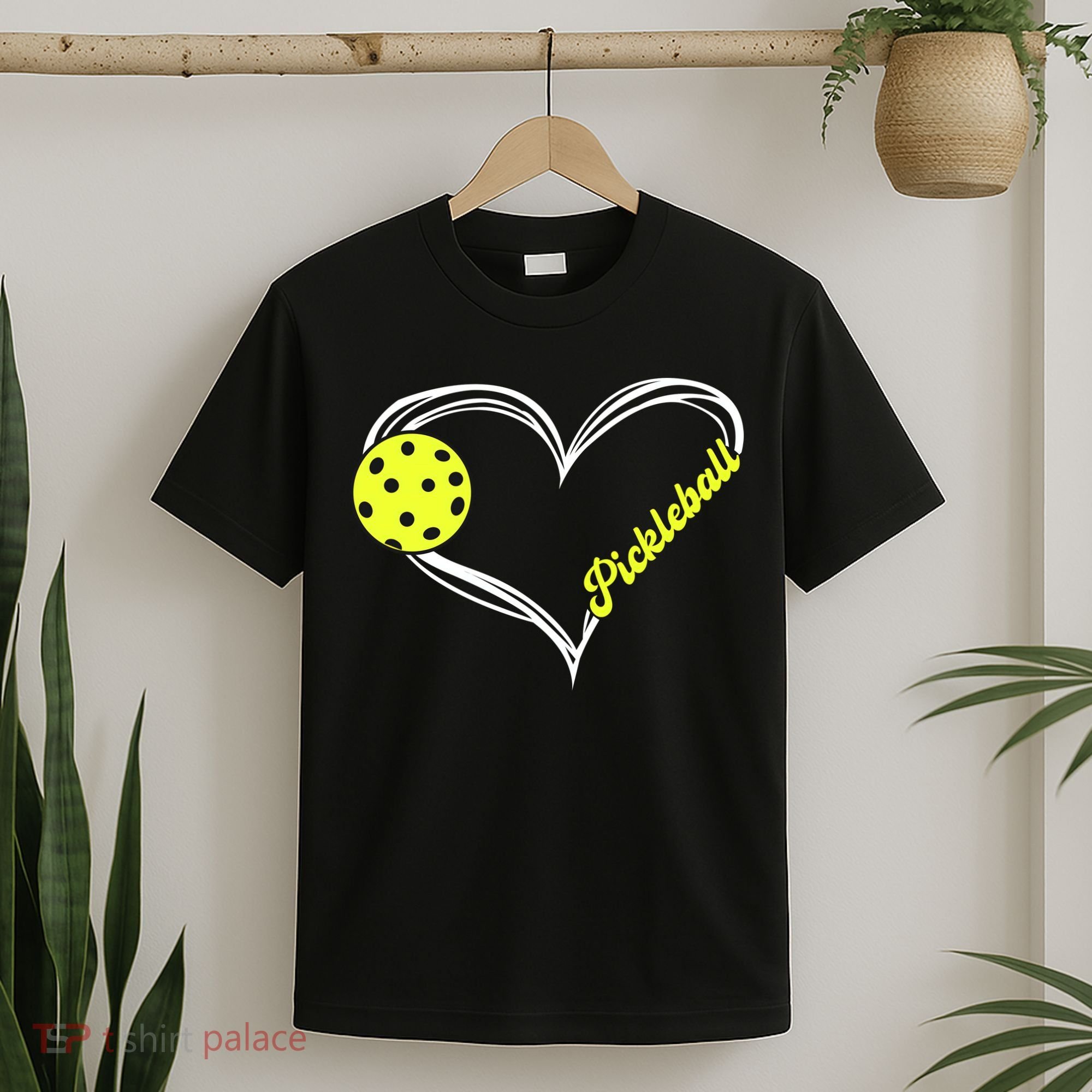 I Love Pickleball Cute Match T-Shirt