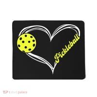 I Love Pickleball Cute Match Mousepad thumb 0