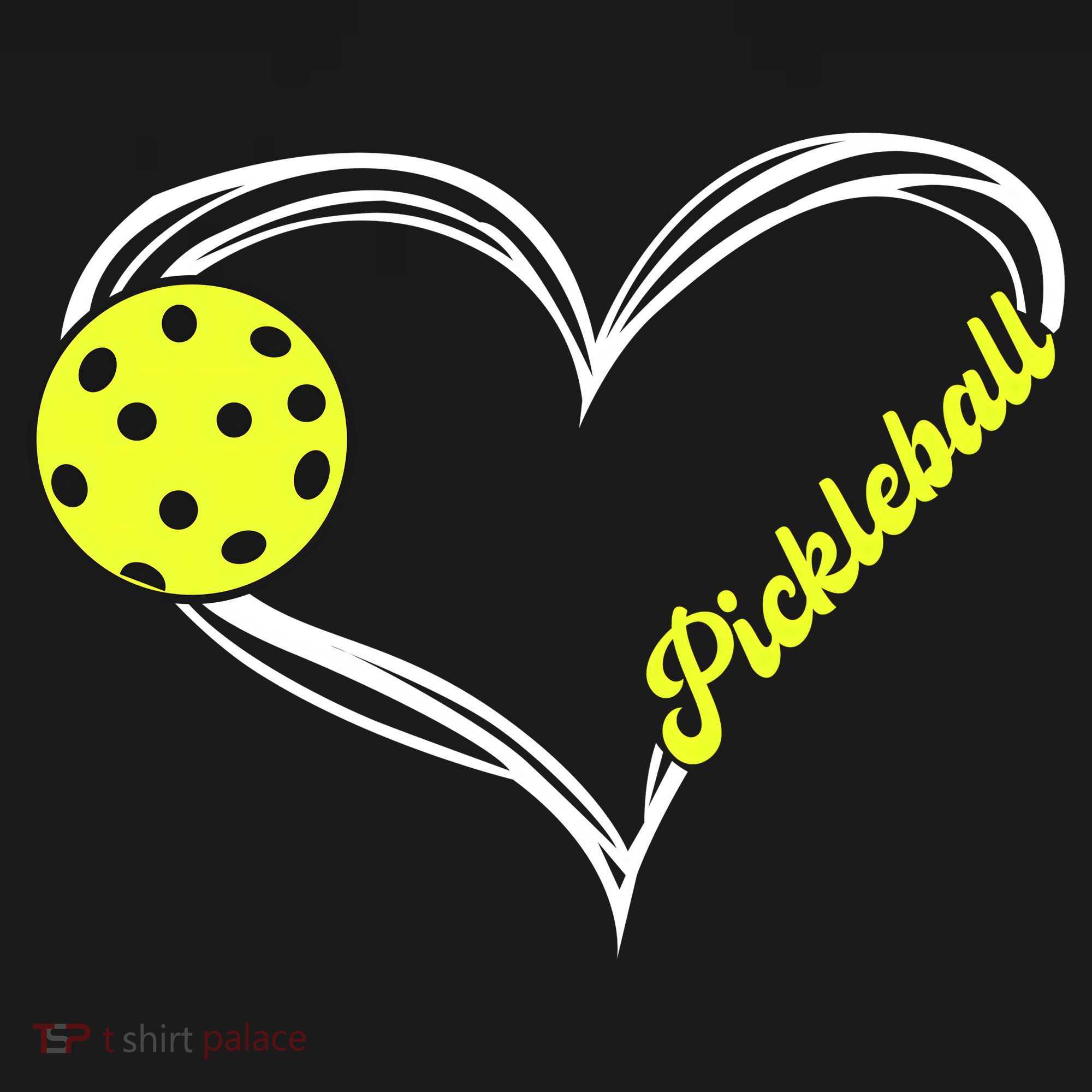 I Love Pickleball Cute Match Baby Bodysuit