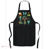 Lets Par Coquette Bow Golf Golfing Golfer Women Apron thumb 0