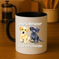 Labrador Pet Dog Funny T Gift Black Golden Yellow Lab Coffee Mug thumb 4