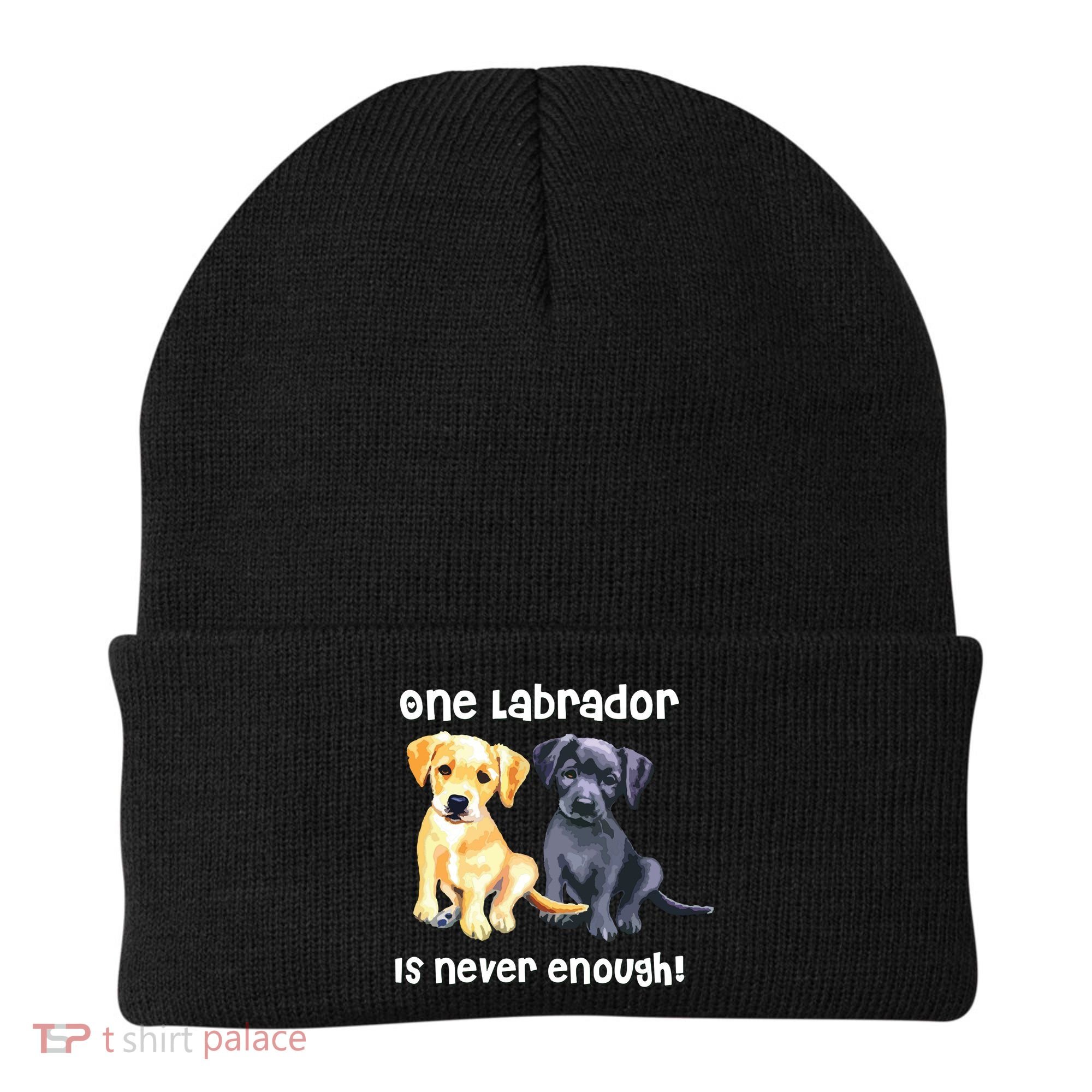 Labrador Pet Dog Funny T Gift Black Golden Yellow Lab Beanie