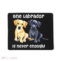 Labrador Pet Dog Funny T Gift Black Golden Yellow Lab Mousepad thumb 0
