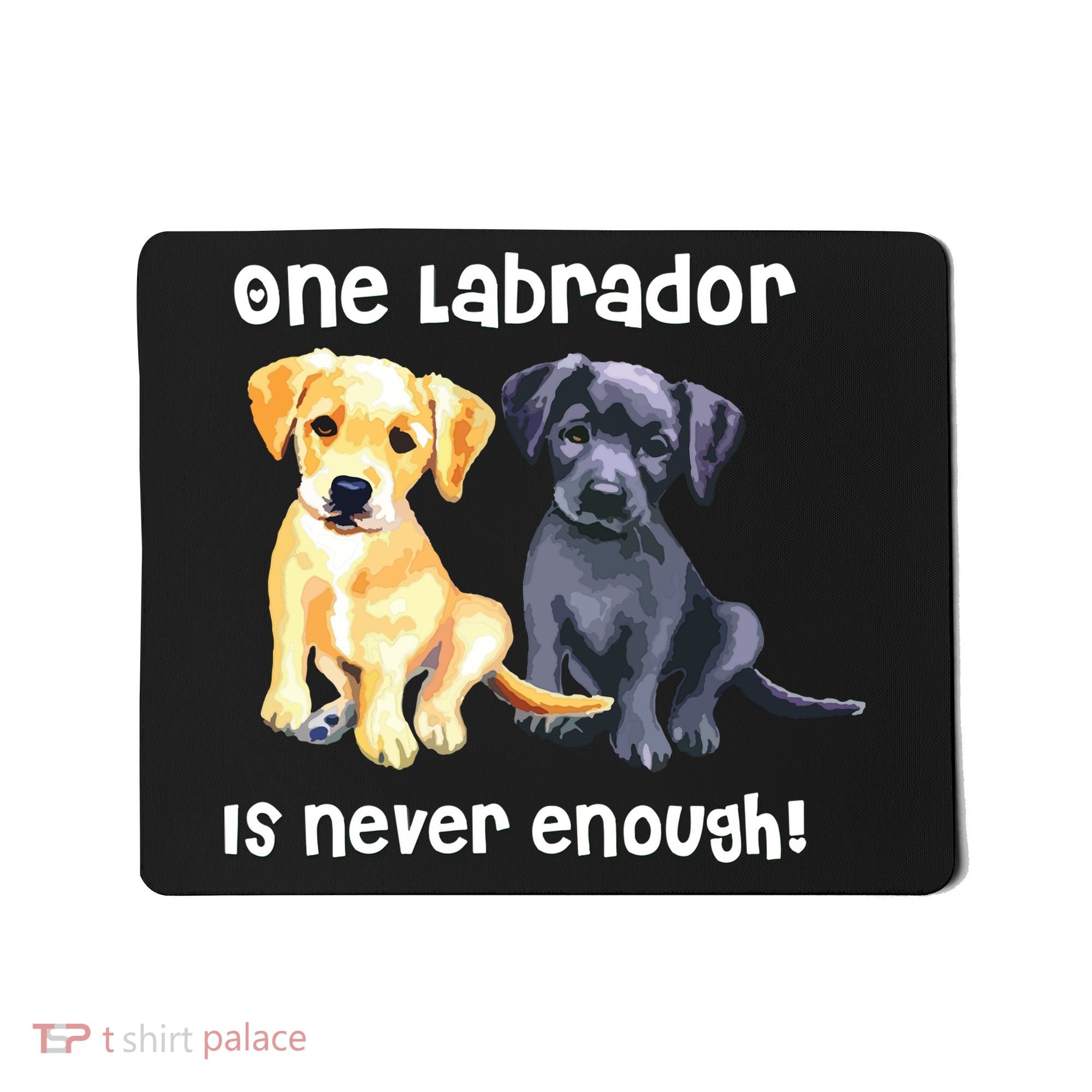 Labrador Pet Dog Funny T Gift Black Golden Yellow Lab Mousepad