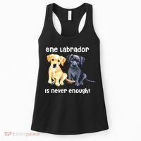 Labrador Pet Dog Funny T Gift Black Golden Yellow Lab Women's Tank Top thumb 0