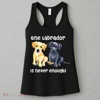 Labrador Pet Dog Funny T Gift Black Golden Yellow Lab Women's Tank Top thumb 3